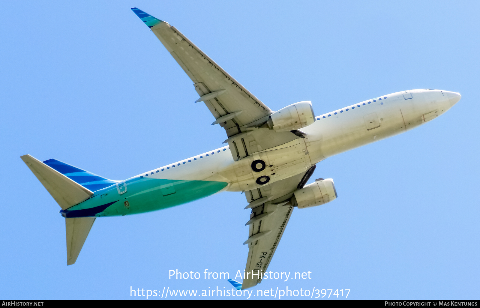 Aircraft Photo of PK-GFU | Boeing 737-86N | Garuda Indonesia | AirHistory.net #397417