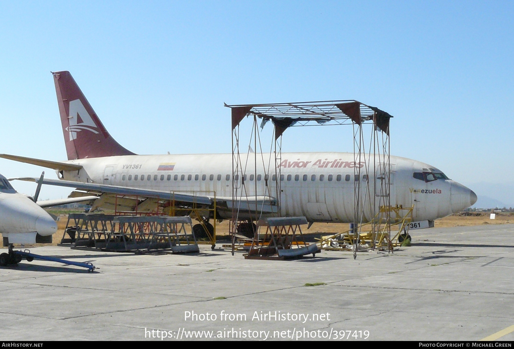 Aircraft Photo of YV1361 | Boeing 737-2H4 | Avior Airlines | AirHistory.net #397419