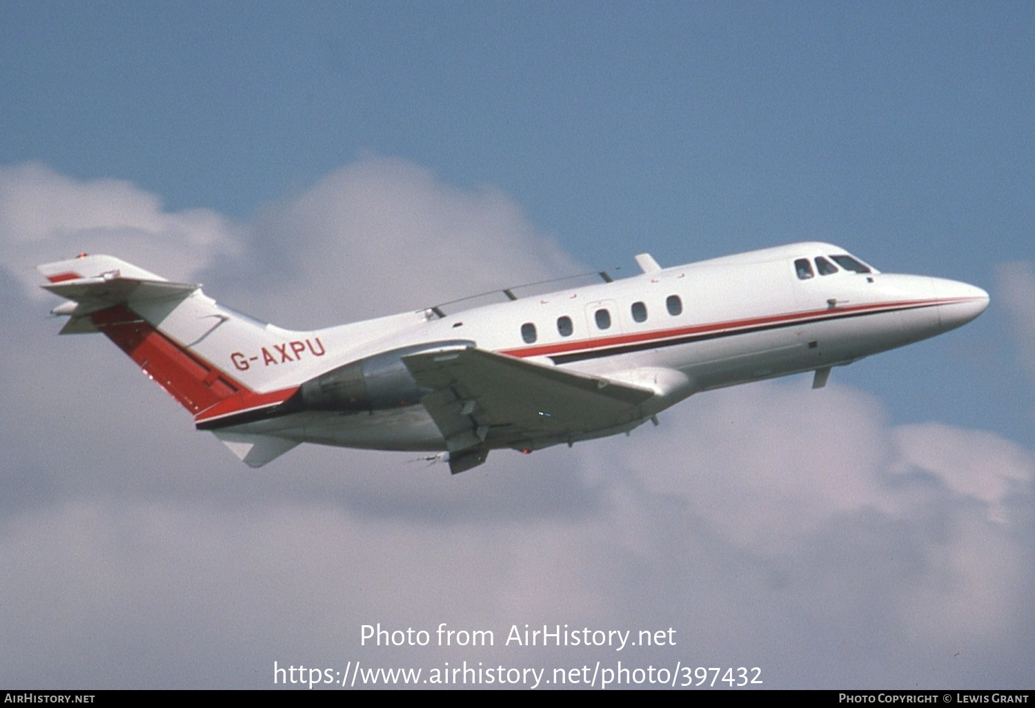 Aircraft Photo of G-AXPU | Hawker Siddeley HS-125-3B/RA | AirHistory.net #397432