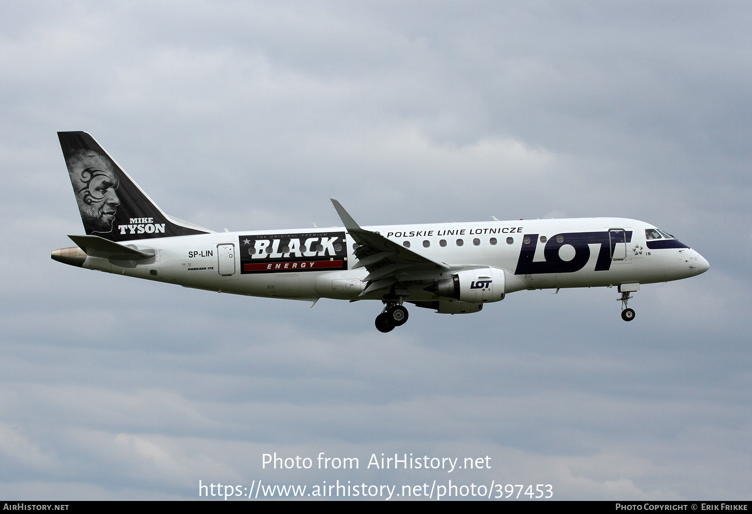 Aircraft Photo of SP-LIN | Embraer 175LR (ERJ-170-200LR) | LOT Polish Airlines - Polskie Linie Lotnicze | AirHistory.net #397453