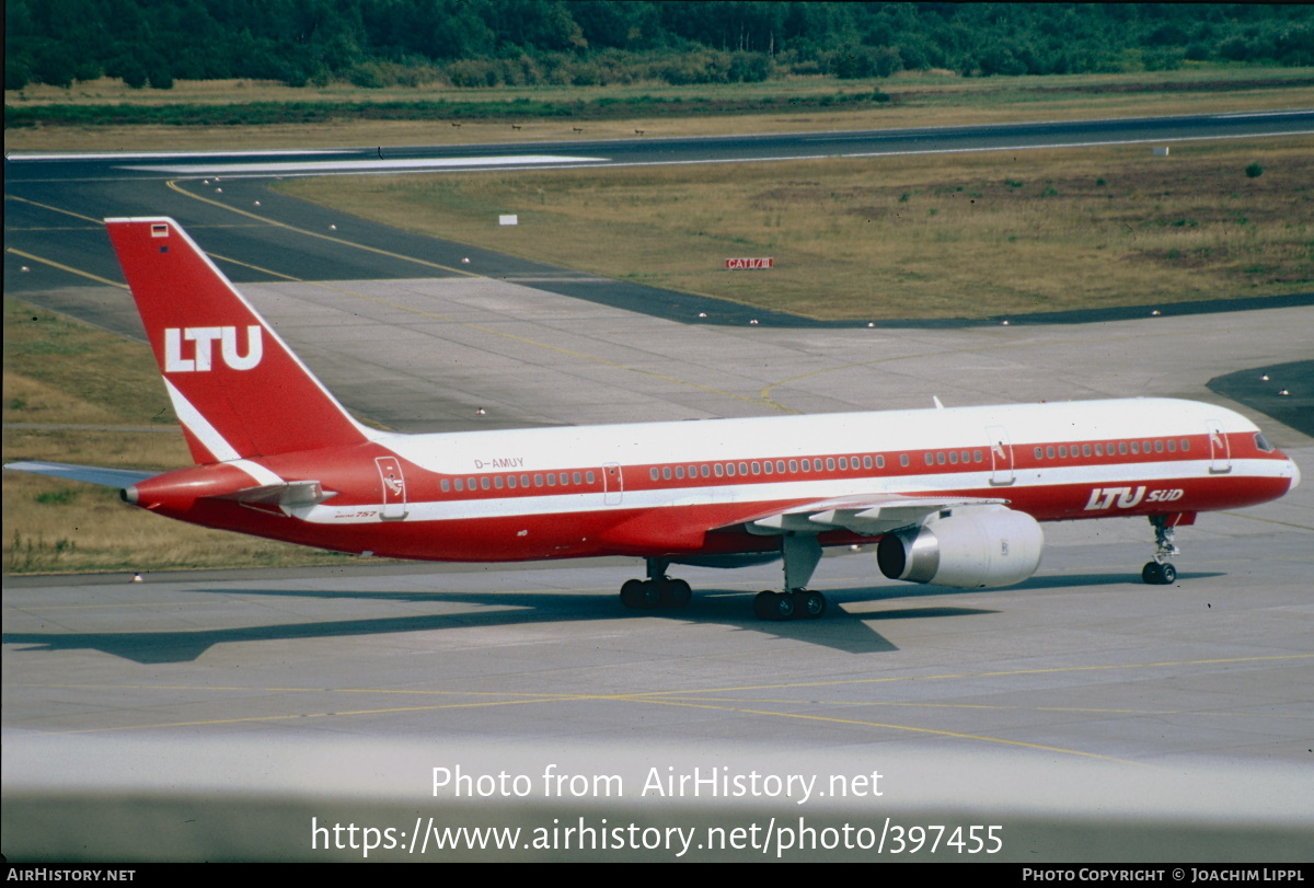 Aircraft Photo of D-AMUY | Boeing 757-2G5 | LTU Süd - Lufttransport-Unternehmen | AirHistory.net #397455