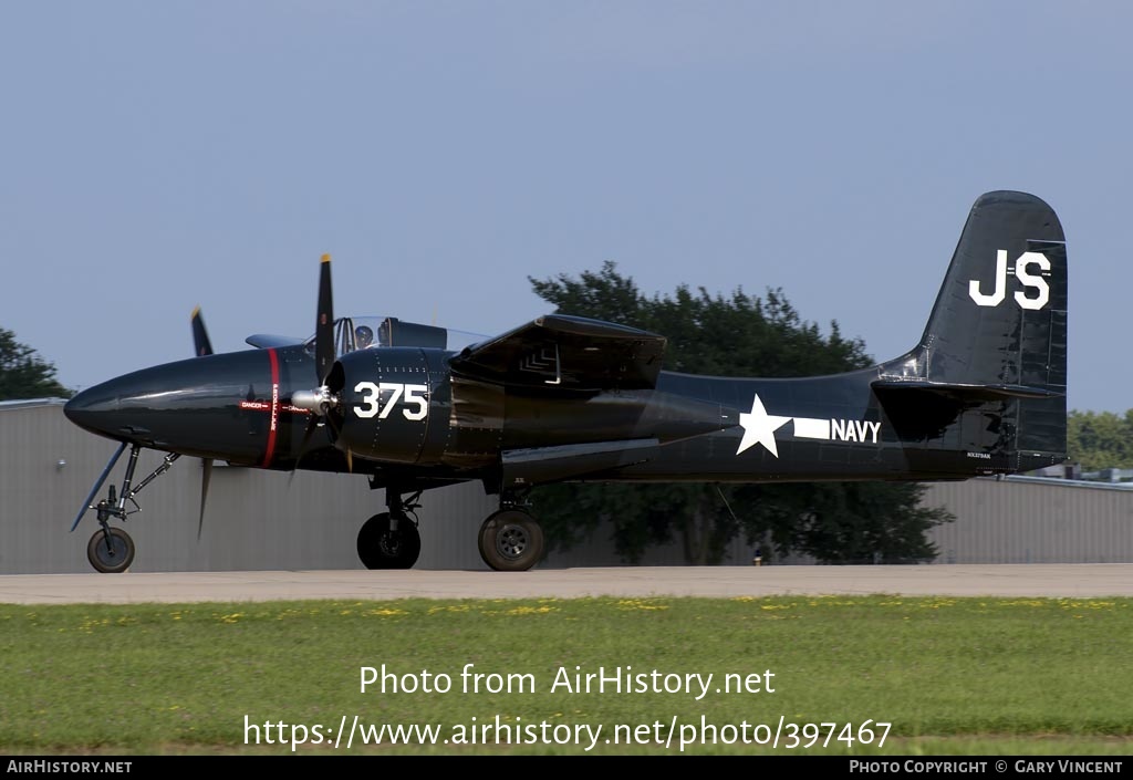 Aircraft Photo of N379AK | Grumman F7F-3N Tigercat | USA - Navy | AirHistory.net #397467