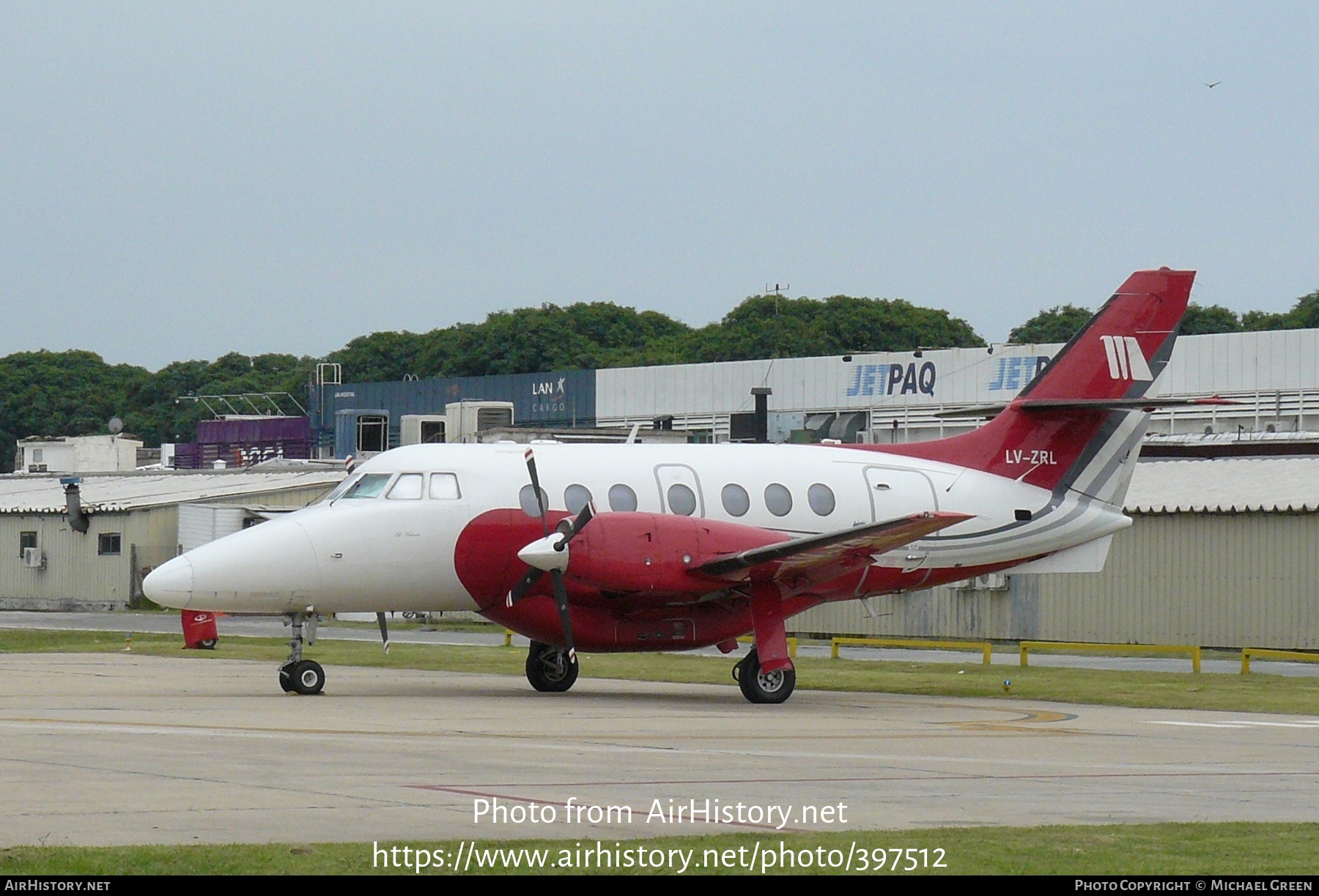 Aircraft Photo of LV-ZRL | British Aerospace BAe-3212 Jetstream Super 31 | Macair Jet | AirHistory.net #397512