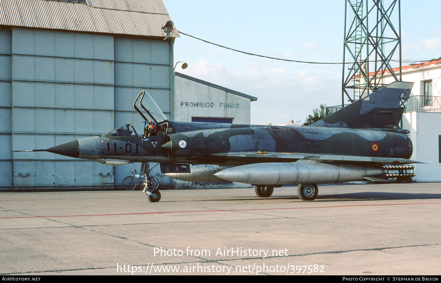 Aircraft Photo of C11-1 | Dassault Mirage IIIEE | Spain - Air Force ...