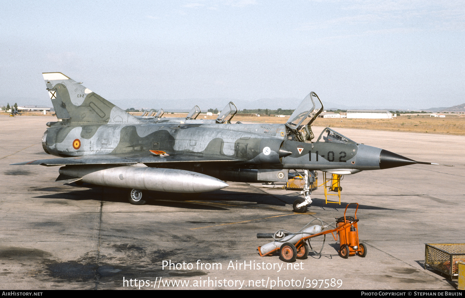 Aircraft Photo of C.11-2 | Dassault Mirage IIIEE | Spain - Air Force | AirHistory.net #397589