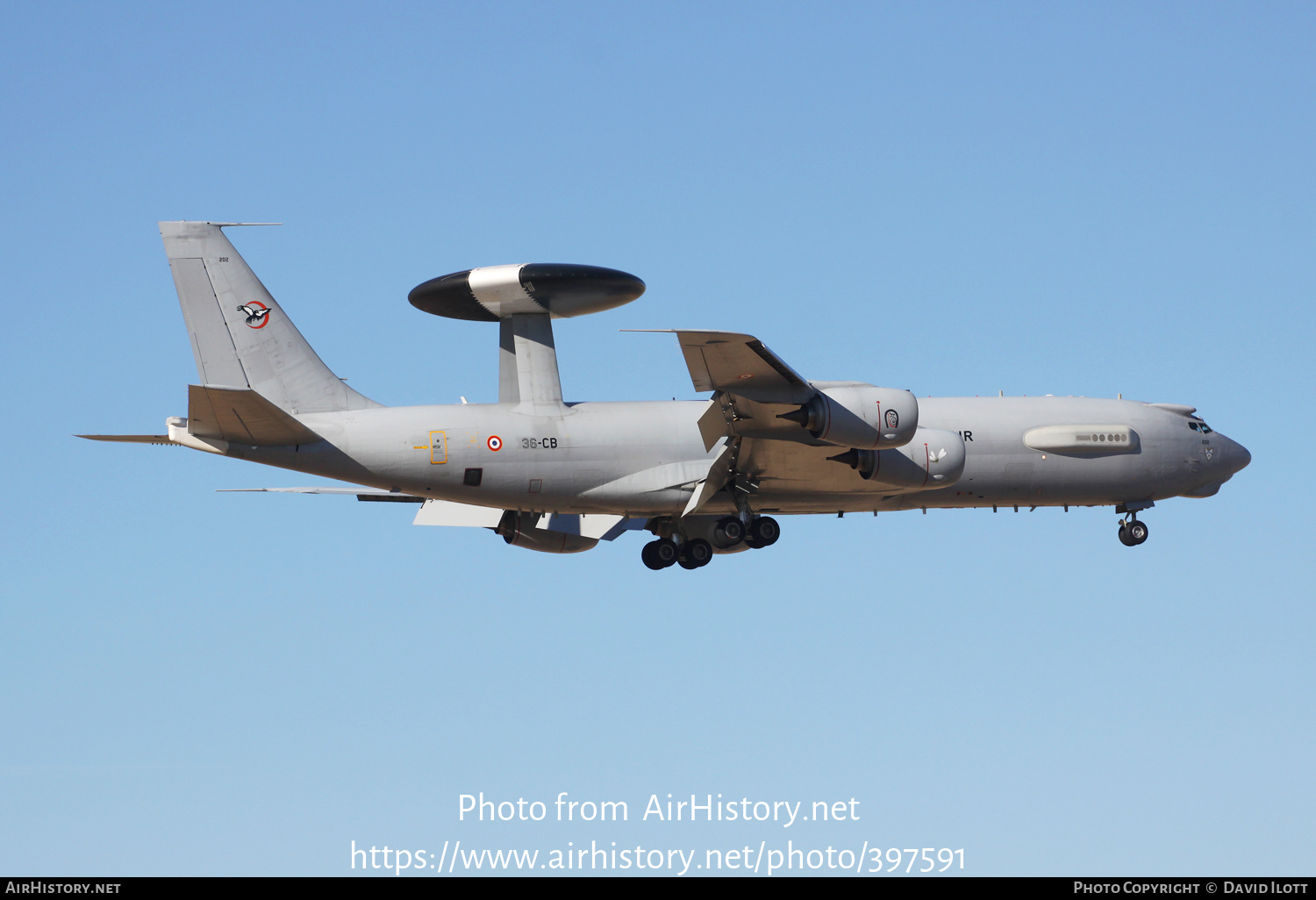 Aircraft Photo of 202 | Boeing E-3F Sentry | France - Air Force | AirHistory.net #397591