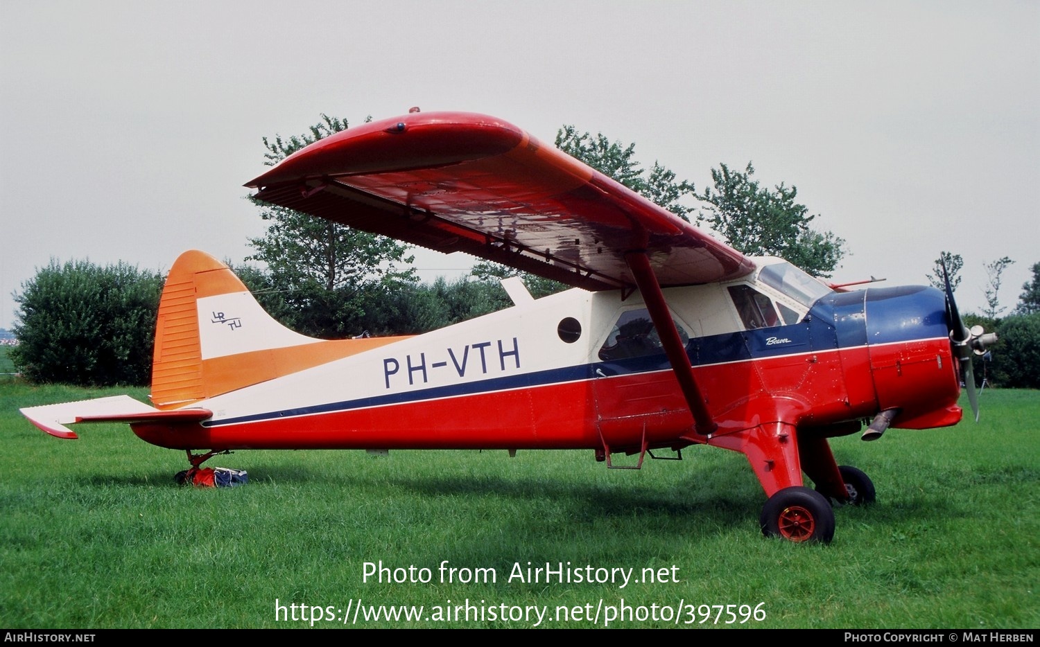 Aircraft Photo of PH-VTH | De Havilland Canada DHC-2 Beaver Mk1 | Technische Universiteit Delft | AirHistory.net #397596