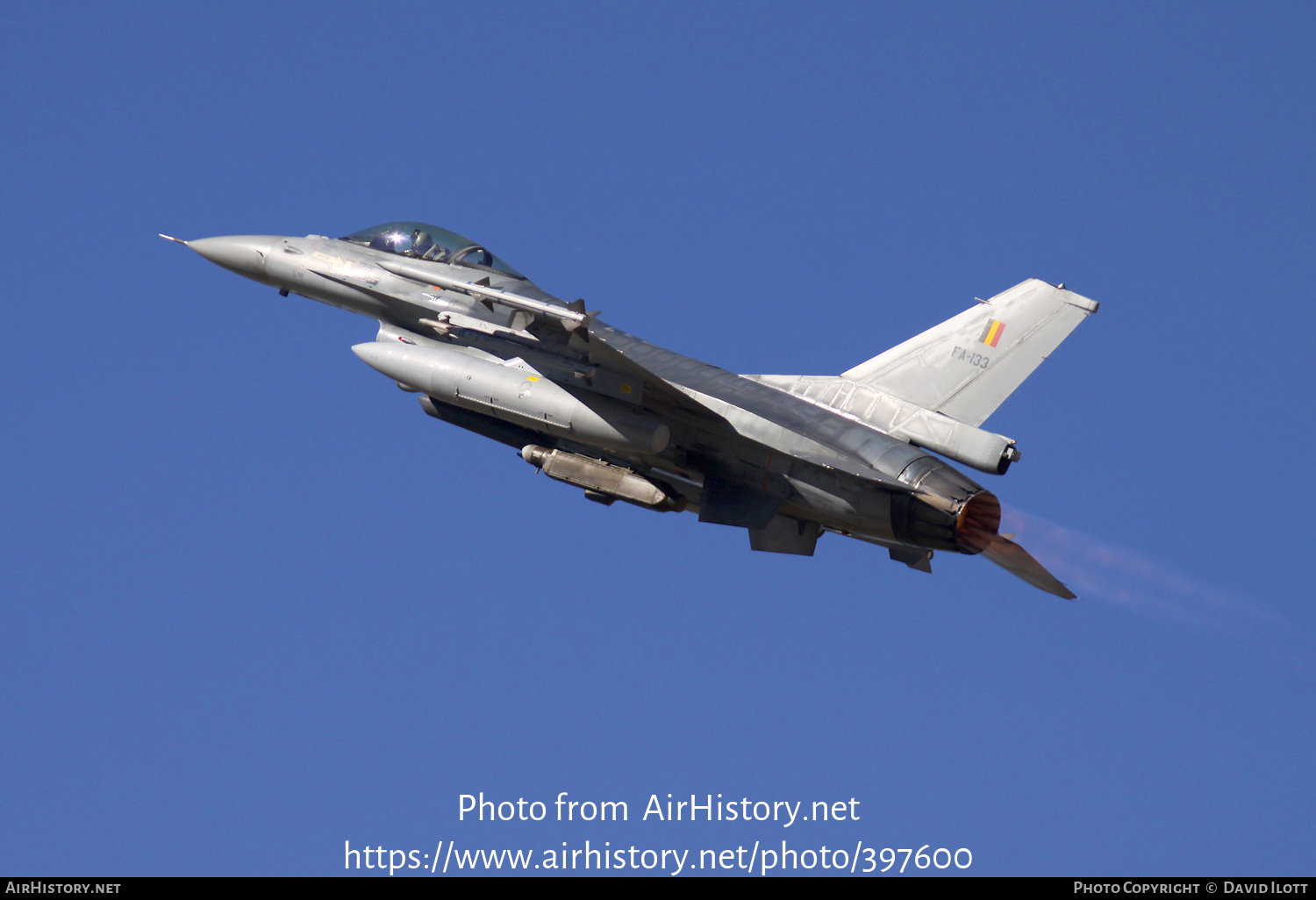 Aircraft Photo of FA-133 | General Dynamics F-16AM Fighting Falcon | Belgium - Air Force | AirHistory.net #397600