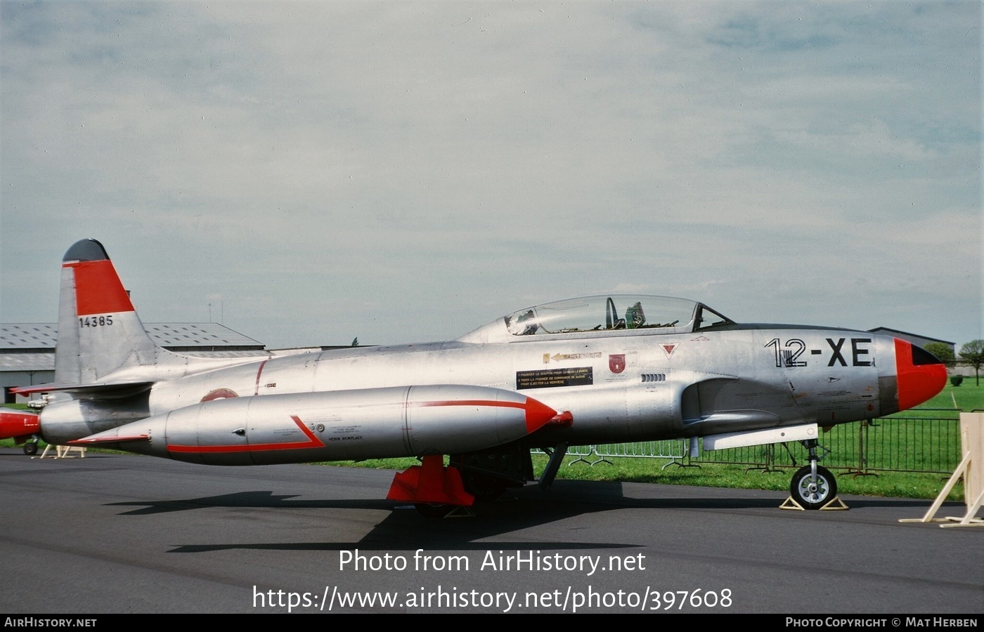 Aircraft Photo of 14385 | Lockheed T-33A | France - Air Force | AirHistory.net #397608