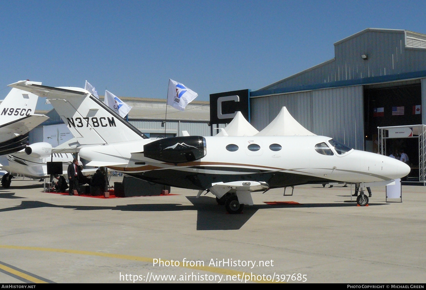 Aircraft Photo of N378CM | Cessna 510 Citation Mustang | AirHistory.net #397685