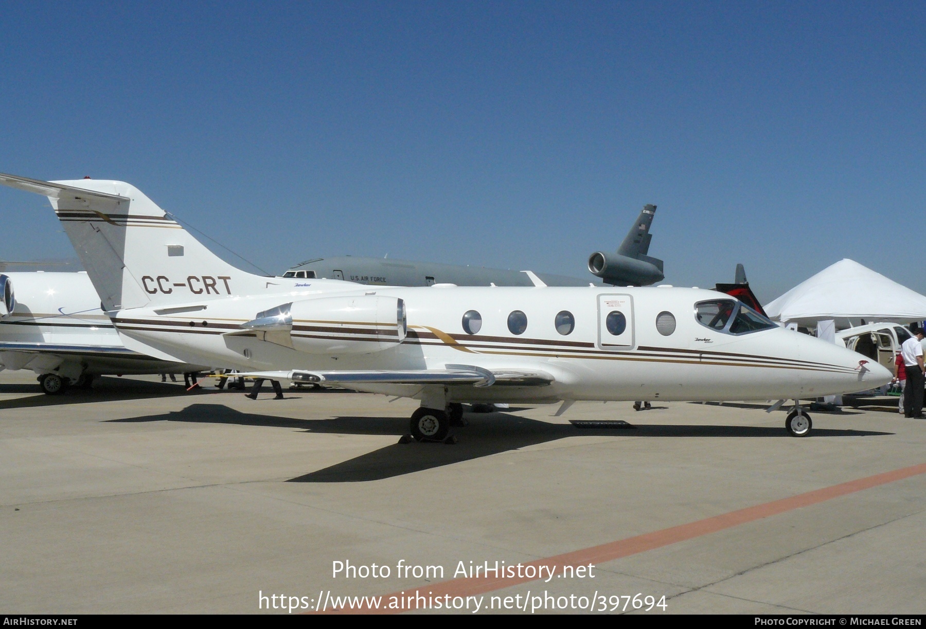 Aircraft Photo of CC-CRT | Hawker Beechcraft 400XP | AirHistory.net #397694