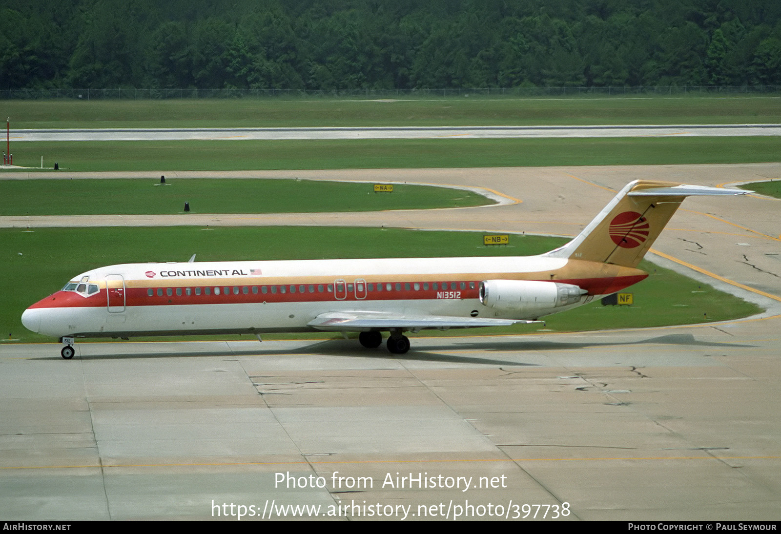 Aircraft Photo of N13512 | McDonnell Douglas DC-9-32 | Continental Airlines | AirHistory.net #397738