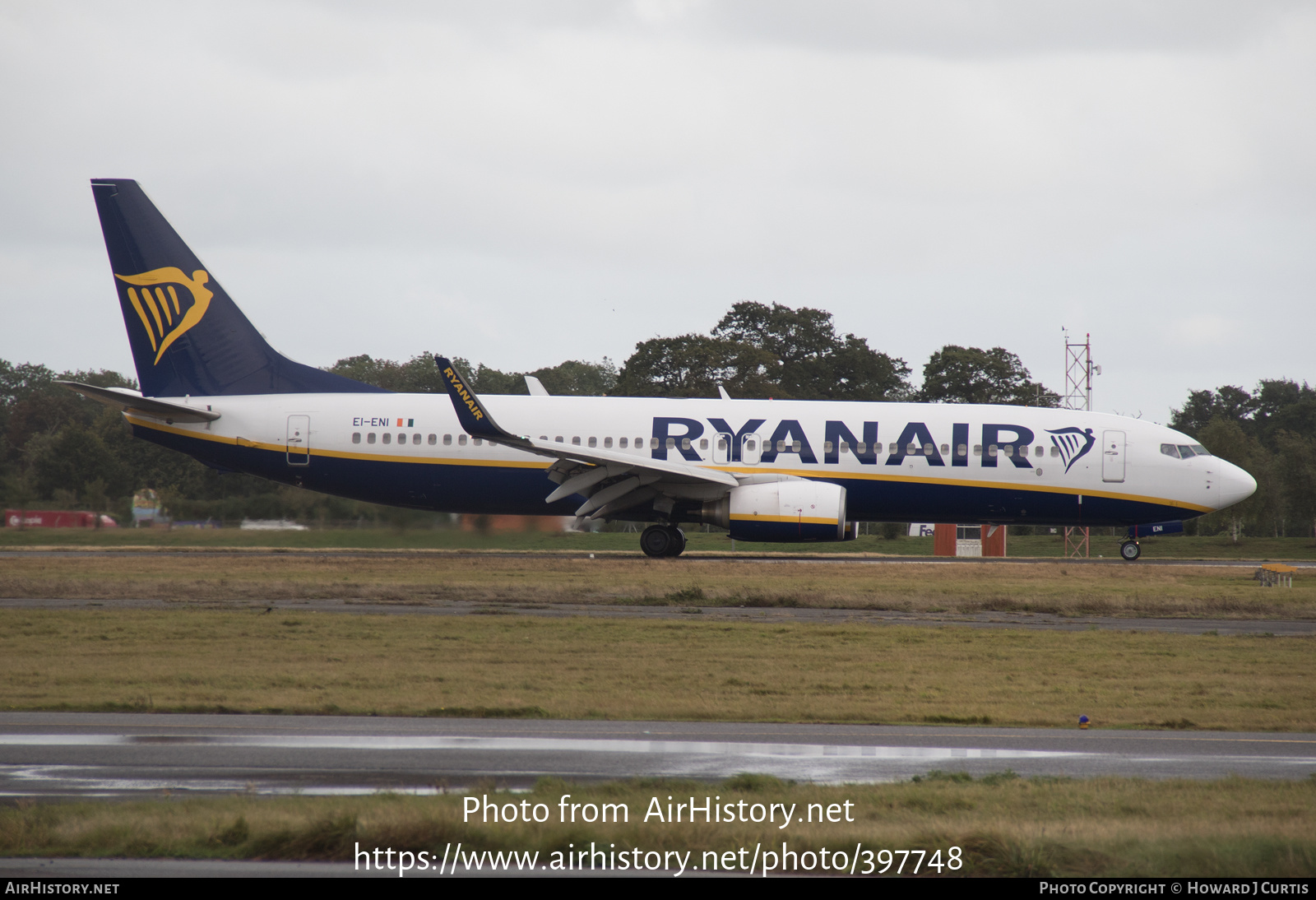 Aircraft Photo of EI-ENI | Boeing 737-8AS | Ryanair | AirHistory.net #397748