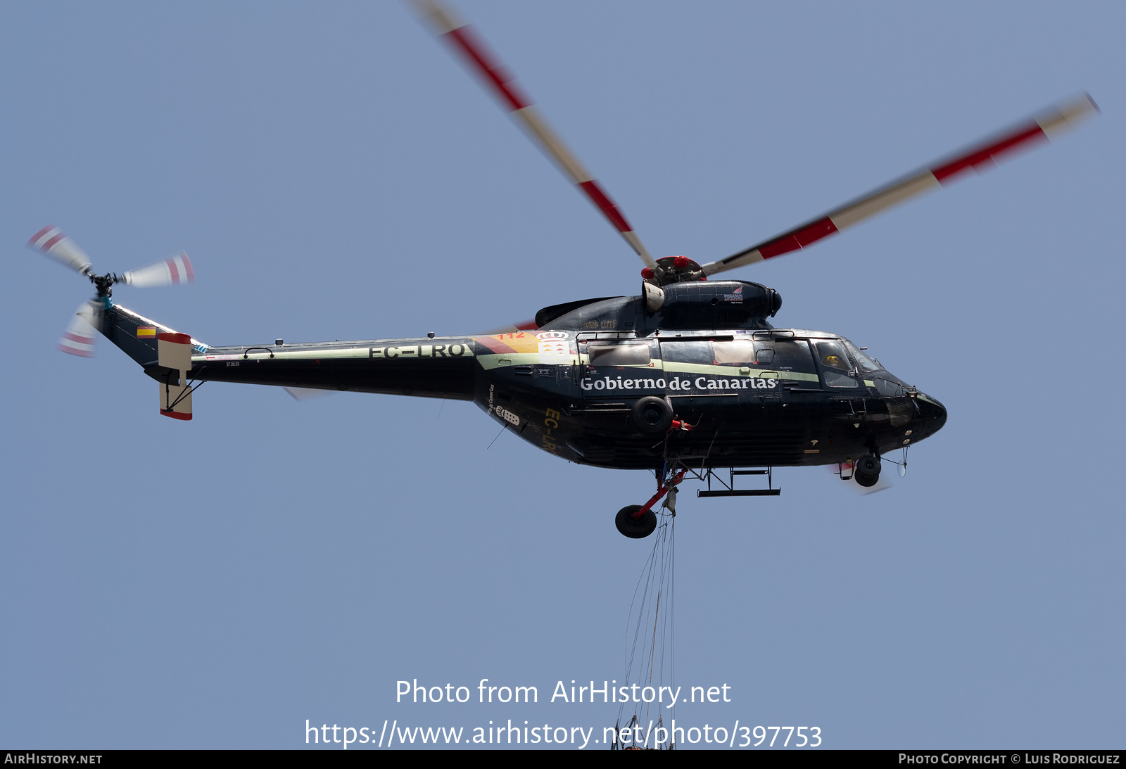 Aircraft Photo of EC-LRO | PZL-Swidnik W-3A Sokol | Gobierno de Canarias | AirHistory.net #397753