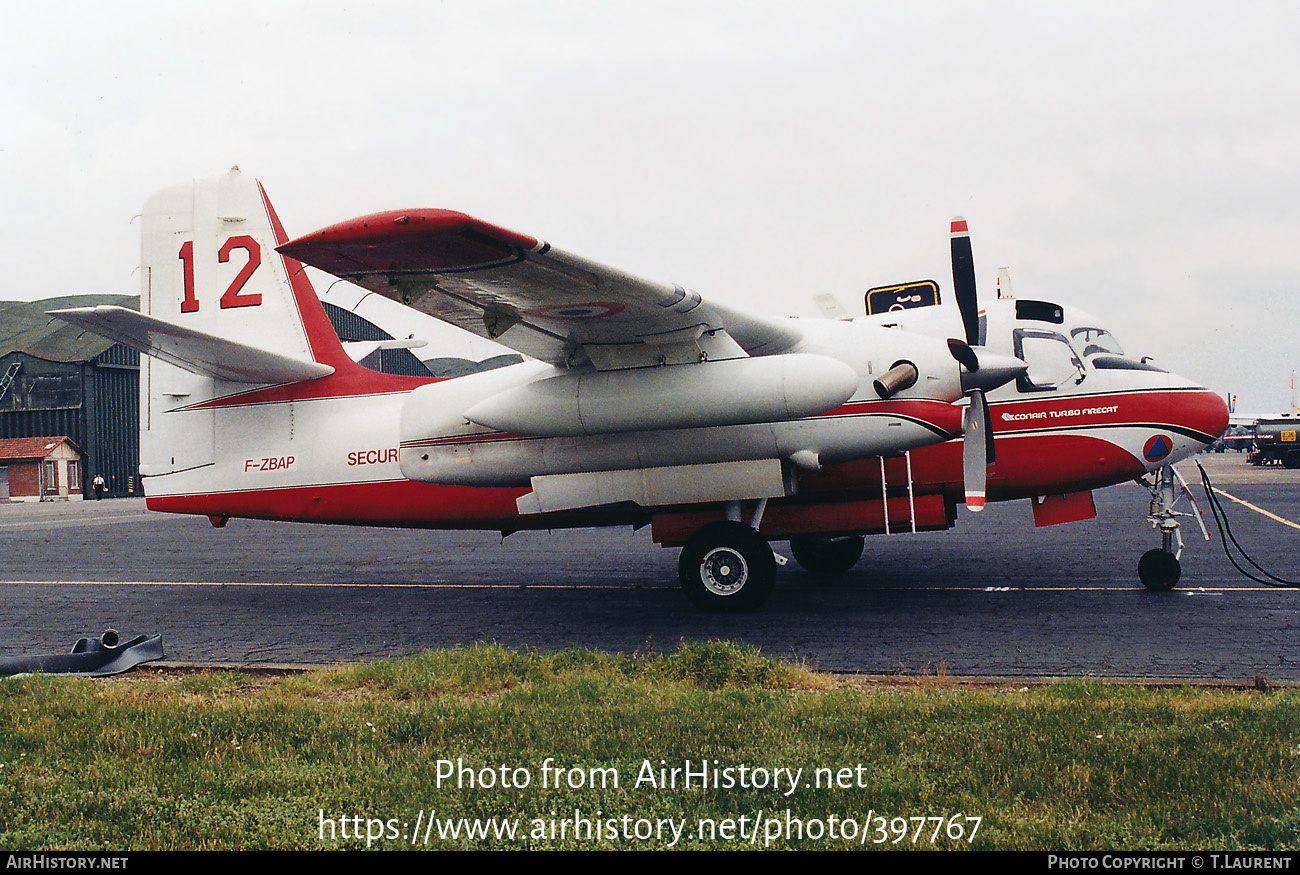 Aircraft Photo of F-ZBAP | Conair S-2T Turbo Firecat | Sécurité Civile | AirHistory.net #397767