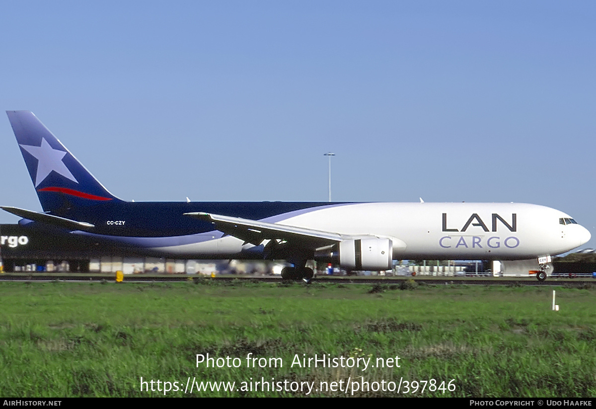 Aircraft Photo of CC-CZY | Boeing 767-316F/ER | LAN Cargo | AirHistory.net #397846