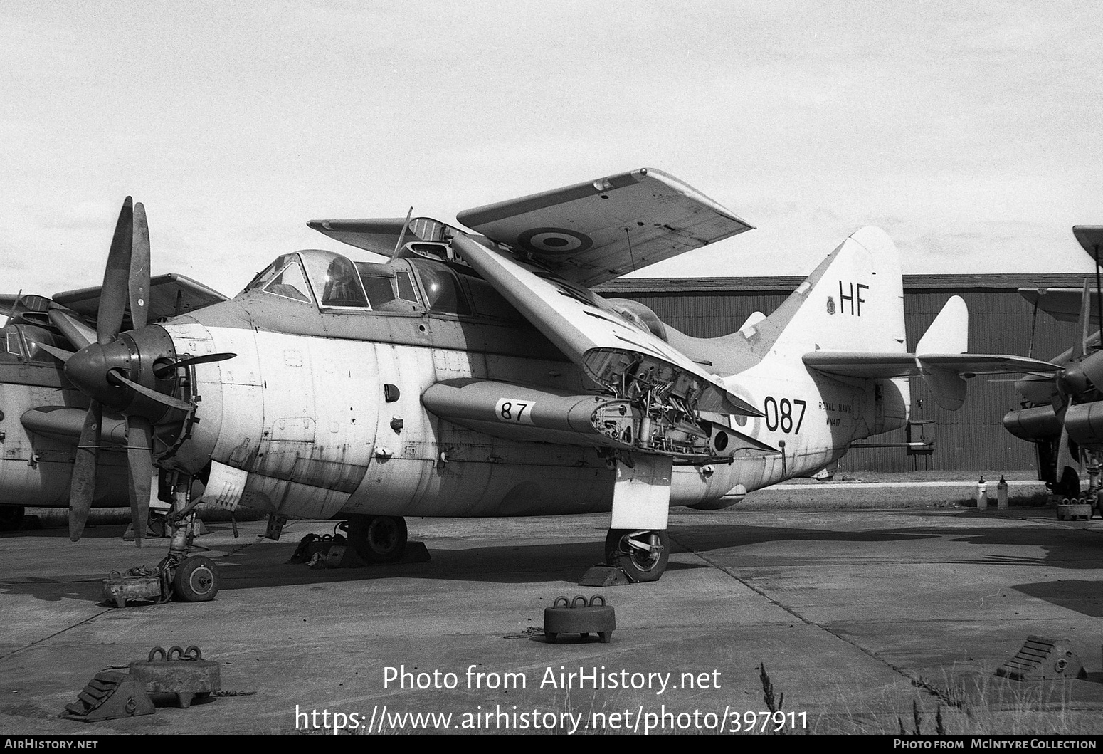 Aircraft Photo of WN417 | Fairey Gannet AS.1 | UK - Navy | AirHistory.net #397911