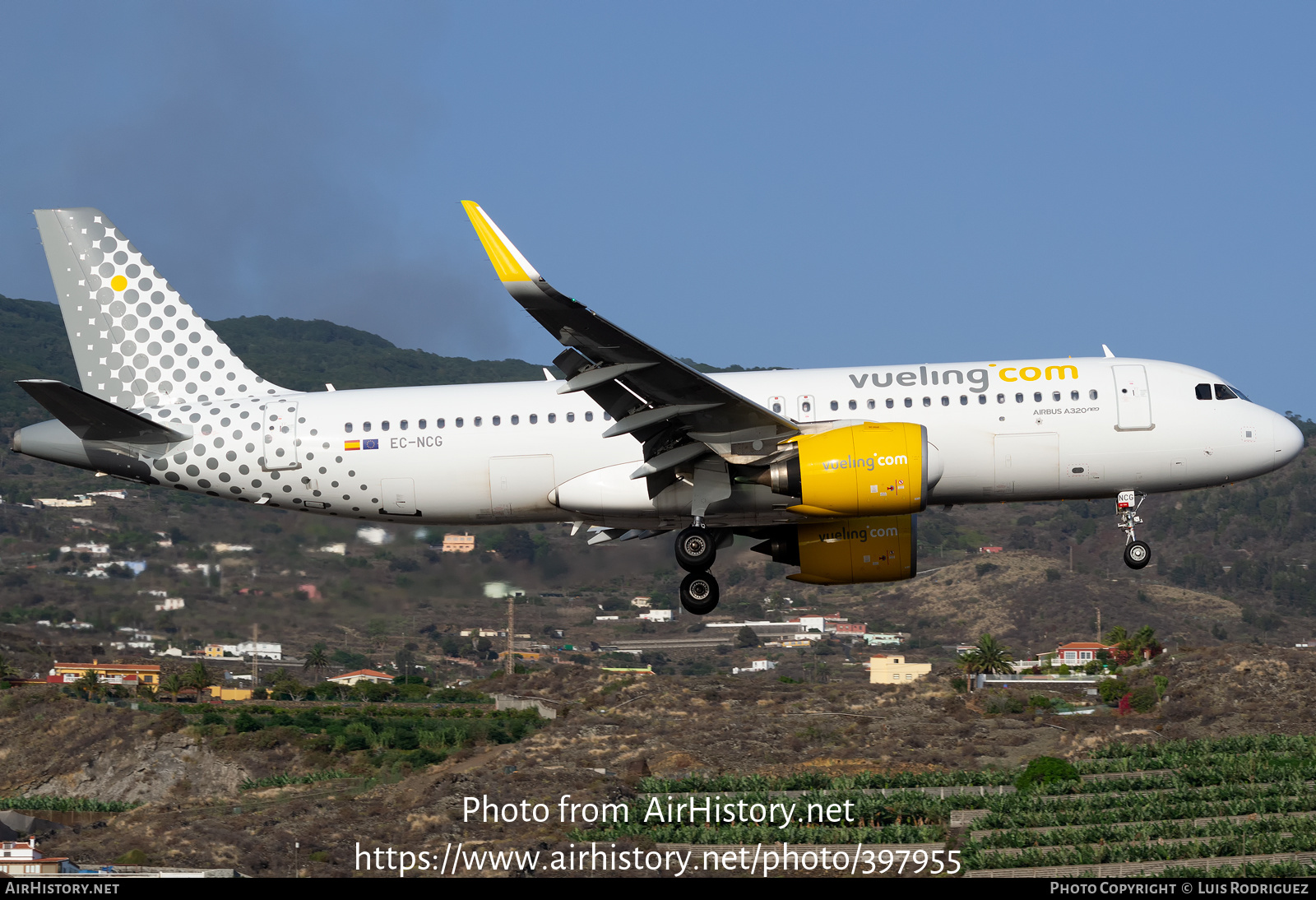 Aircraft Photo of EC-NCG | Airbus A320-271N | Vueling Airlines | AirHistory.net #397955