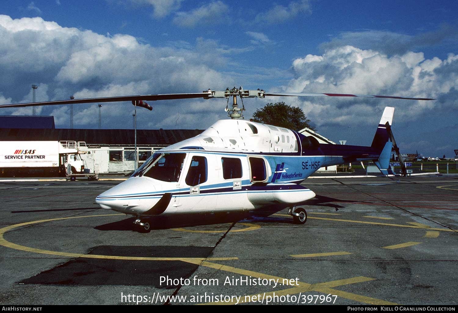 Aircraft Photo of SE-HSF | Bell 222 | Osterman Helicopters | AirHistory.net #397967