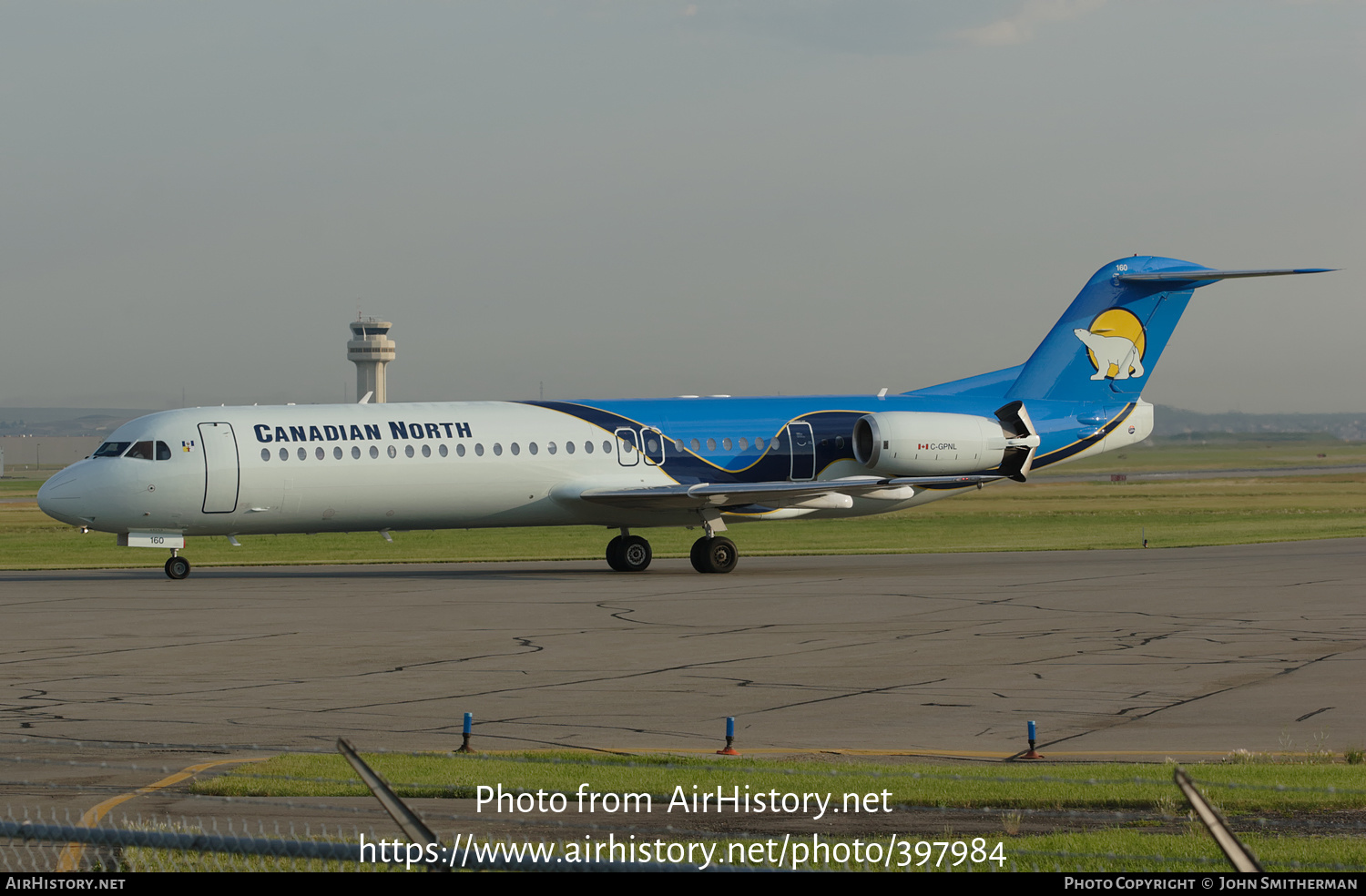 Aircraft Photo of C-GPNL | Fokker 100 (F28-0100) | Canadian North | AirHistory.net #397984