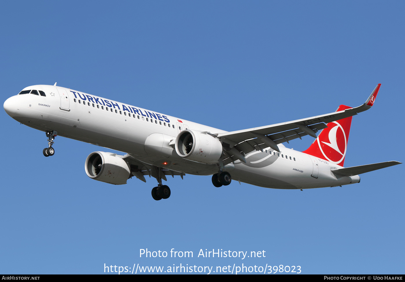 Aircraft Photo of TC-LSC | Airbus A321-271NX | Turkish Airlines | AirHistory.net #398023