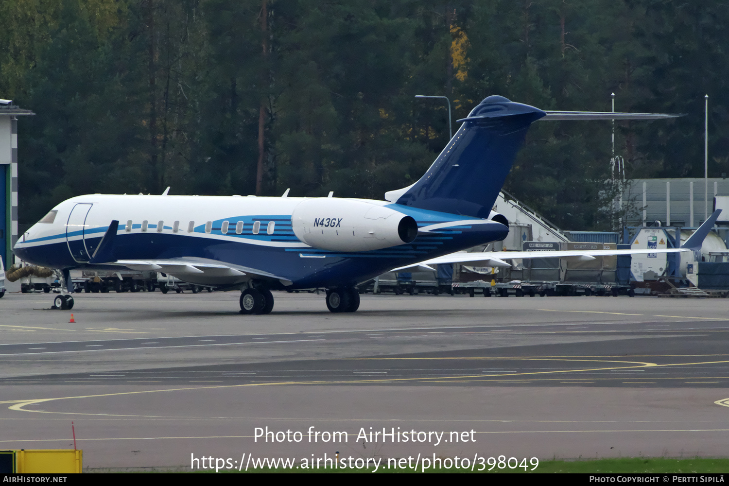 Aircraft Photo of N43GX | Bombardier Global 5000 (BD-700-1A11) | AirHistory.net #398049