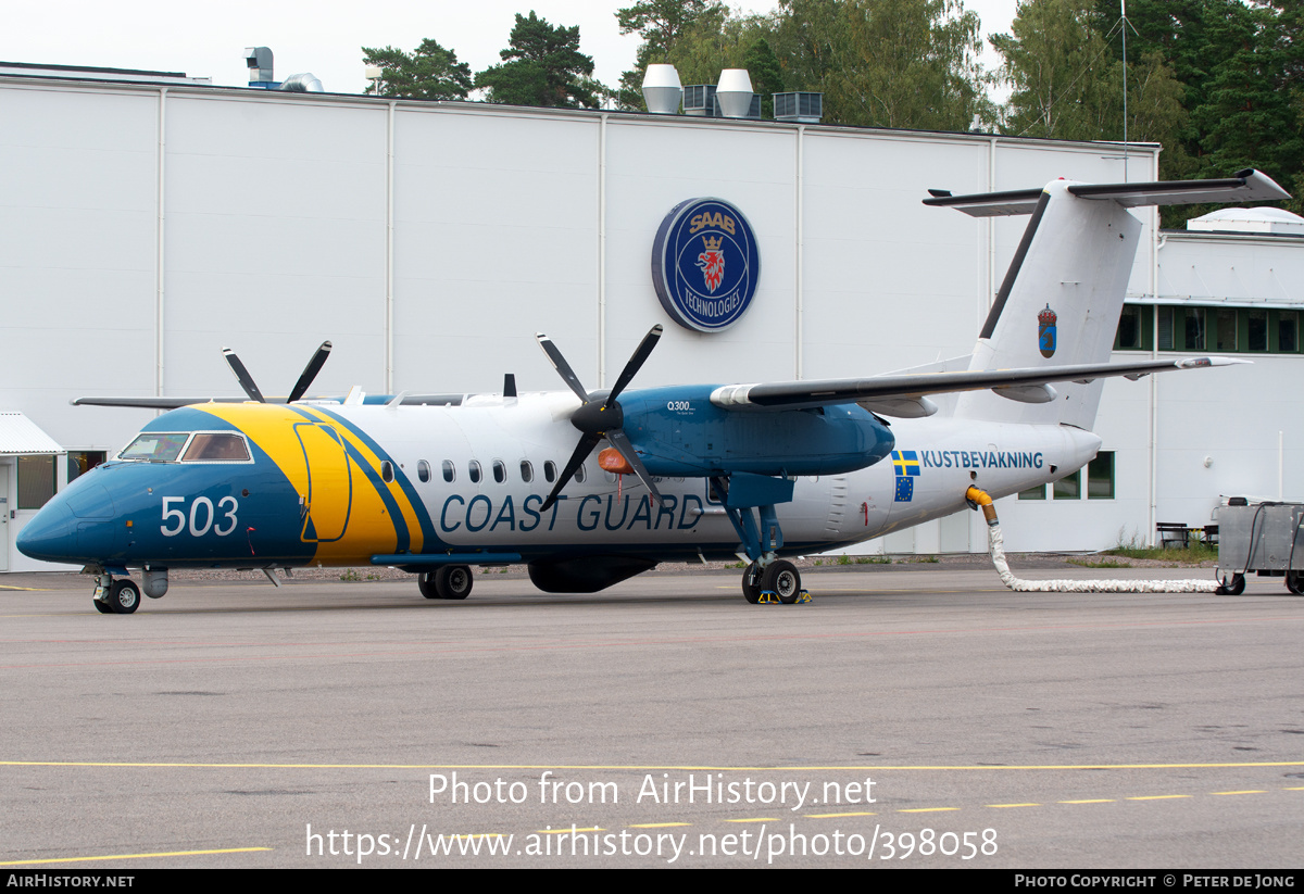 Aircraft Photo of SE-MAC | Bombardier DHC-8-311Q Dash 8 MSA | Kustbevakning - Swedish Coastguard | AirHistory.net #398058