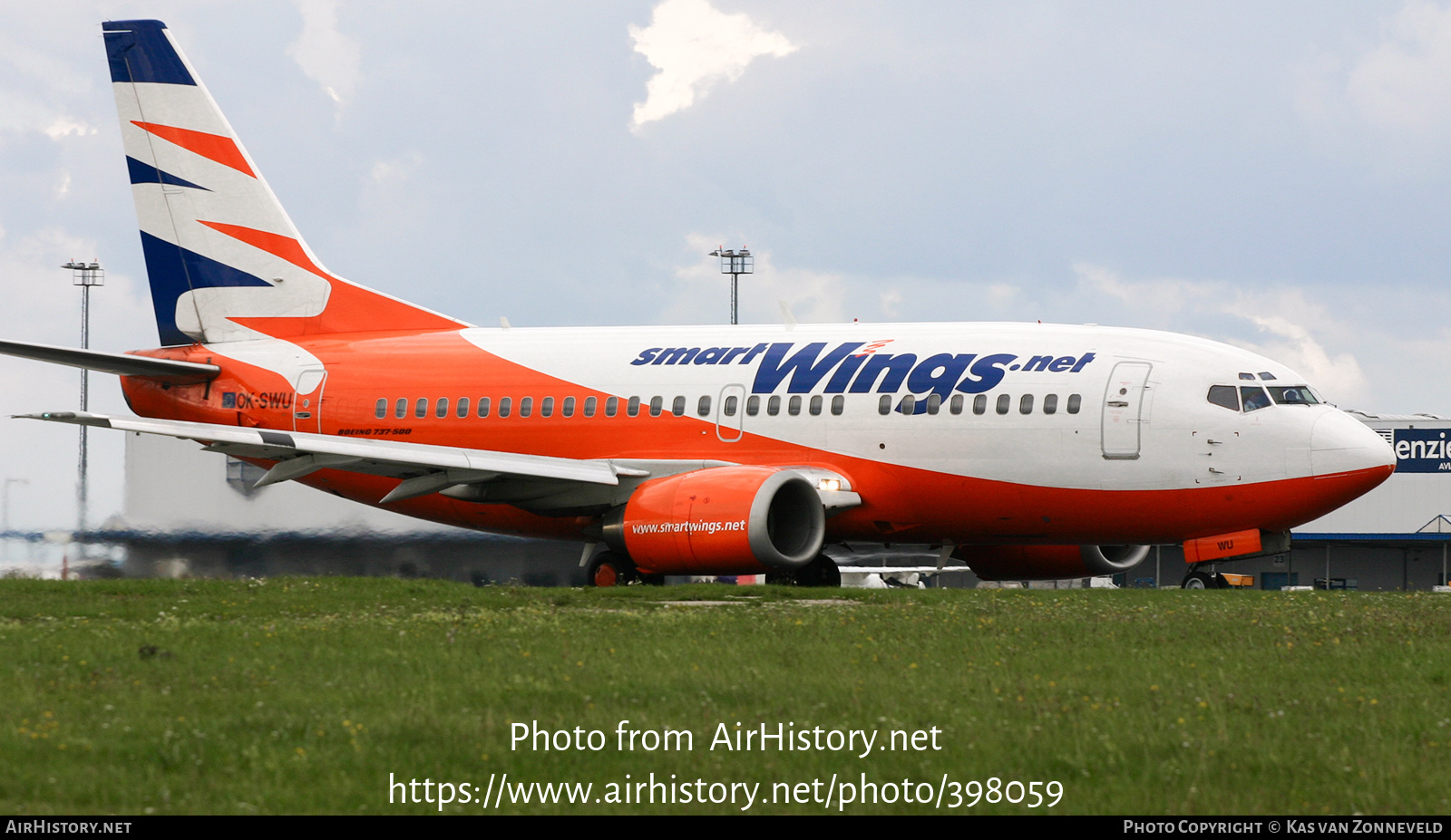 Aircraft Photo of OK-SWU | Boeing 737-522 | Smartwings | AirHistory.net #398059