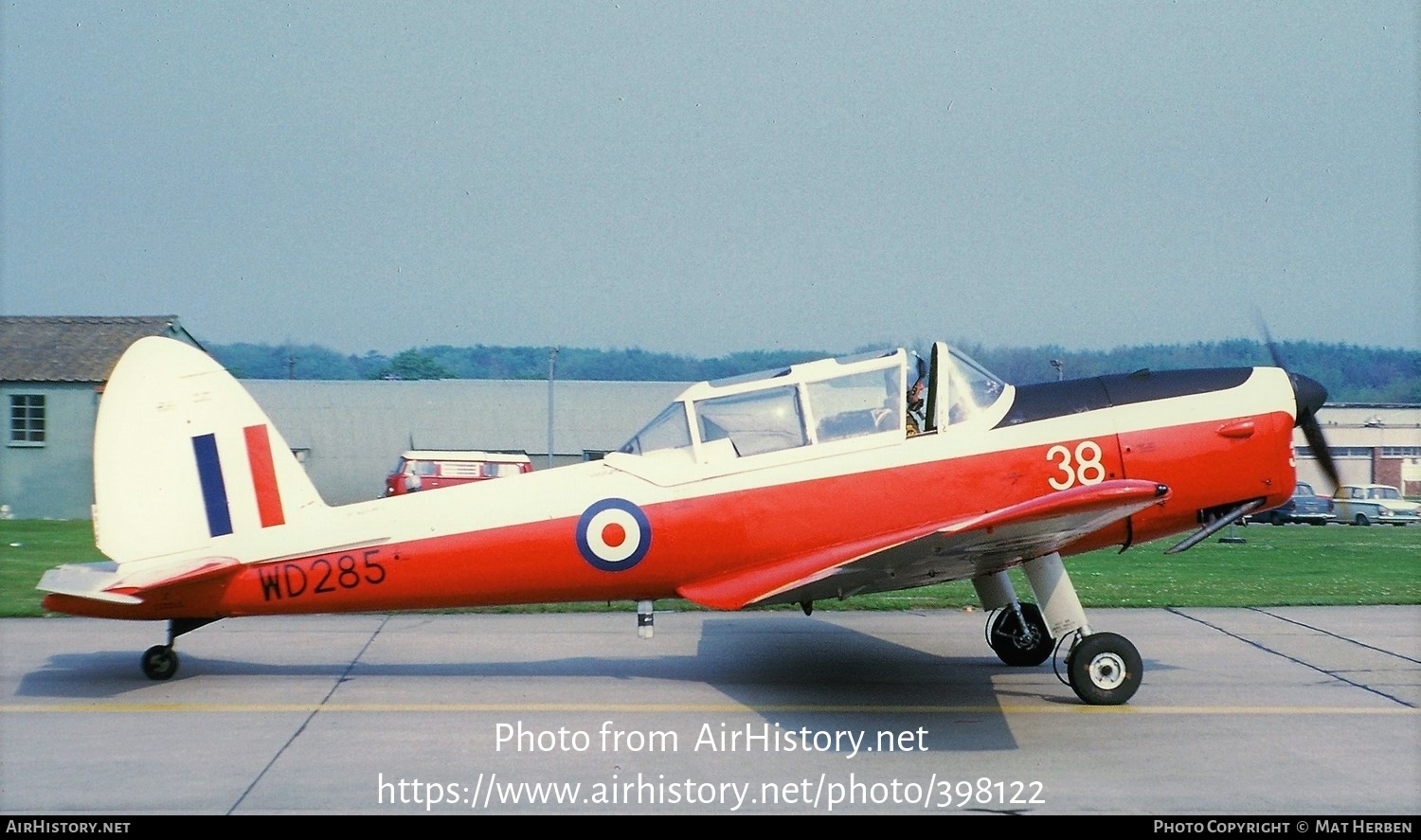 Aircraft Photo of WD285 | De Havilland DHC-1 Chipmunk T10 | UK - Air Force | AirHistory.net #398122