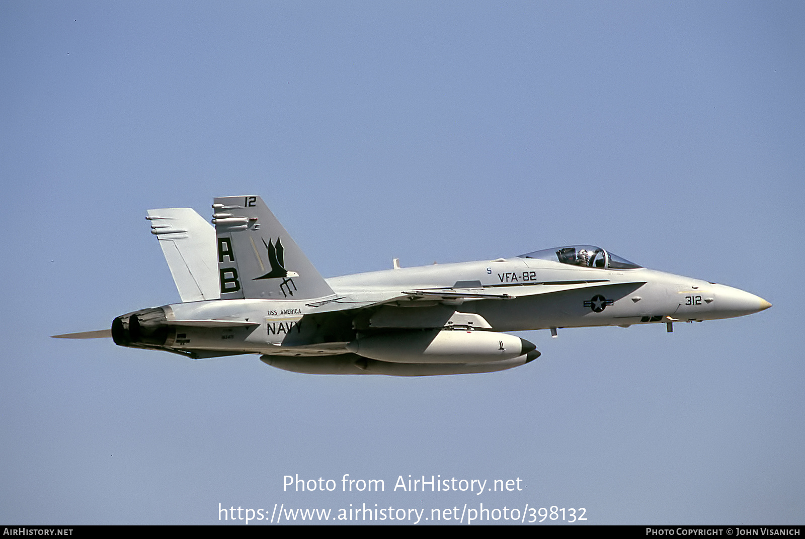 Aircraft Photo of 163471 | McDonnell Douglas F/A-18C Hornet | USA - Navy | AirHistory.net #398132