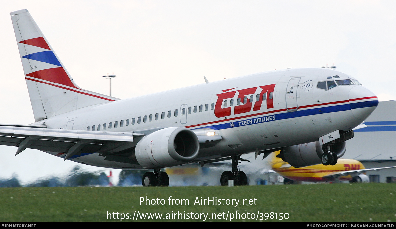 Aircraft Photo of OK-XGB | Boeing 737-55S | ČSA - Czech Airlines | AirHistory.net #398150