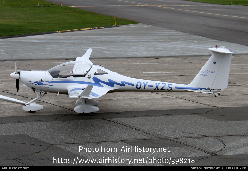 Aircraft Photo of OY-XZS | Diamond HK-36TC Super Dimona | AirHistory.net #398218