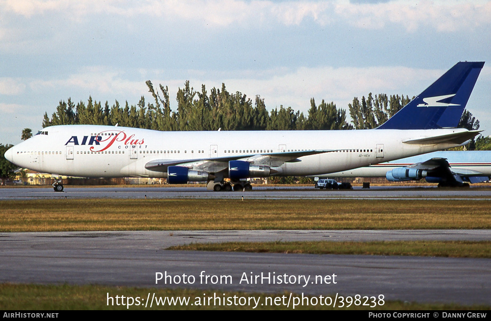 Aircraft Photo of J2-KCV | Boeing 747-212B | Air Plus Comet | AirHistory.net #398238