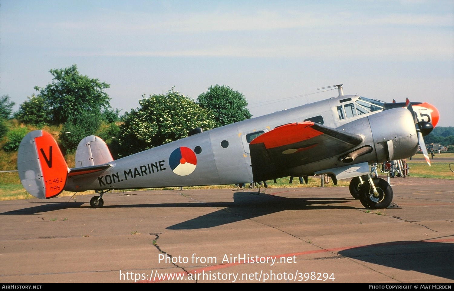 Aircraft Photo of 085 | Beech TC-45J Expeditor | Netherlands - Navy | AirHistory.net #398294