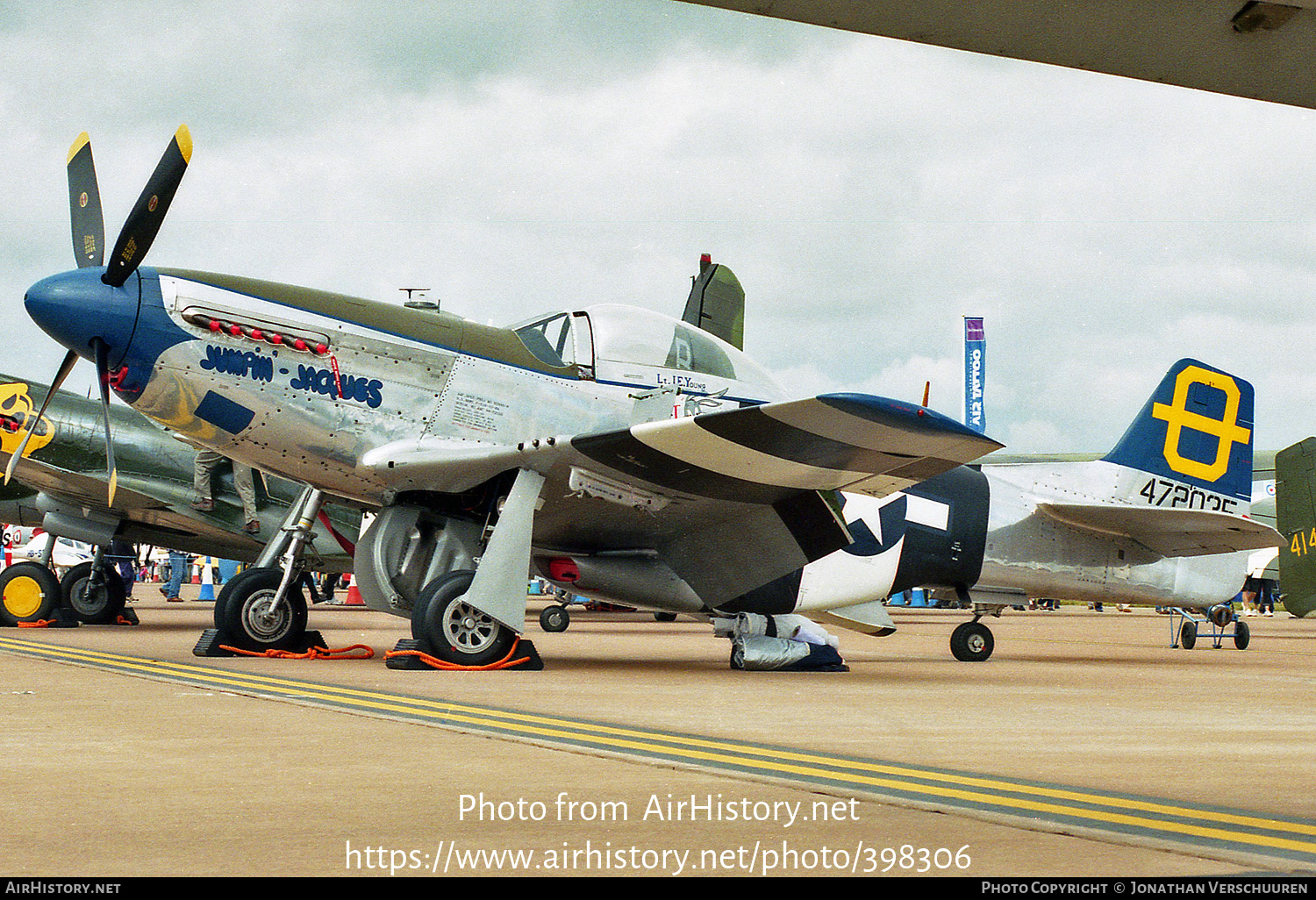 Aircraft Photo of G-SIJJ / 472035 | North American P-51D Mustang | USA - Air Force | AirHistory.net #398306