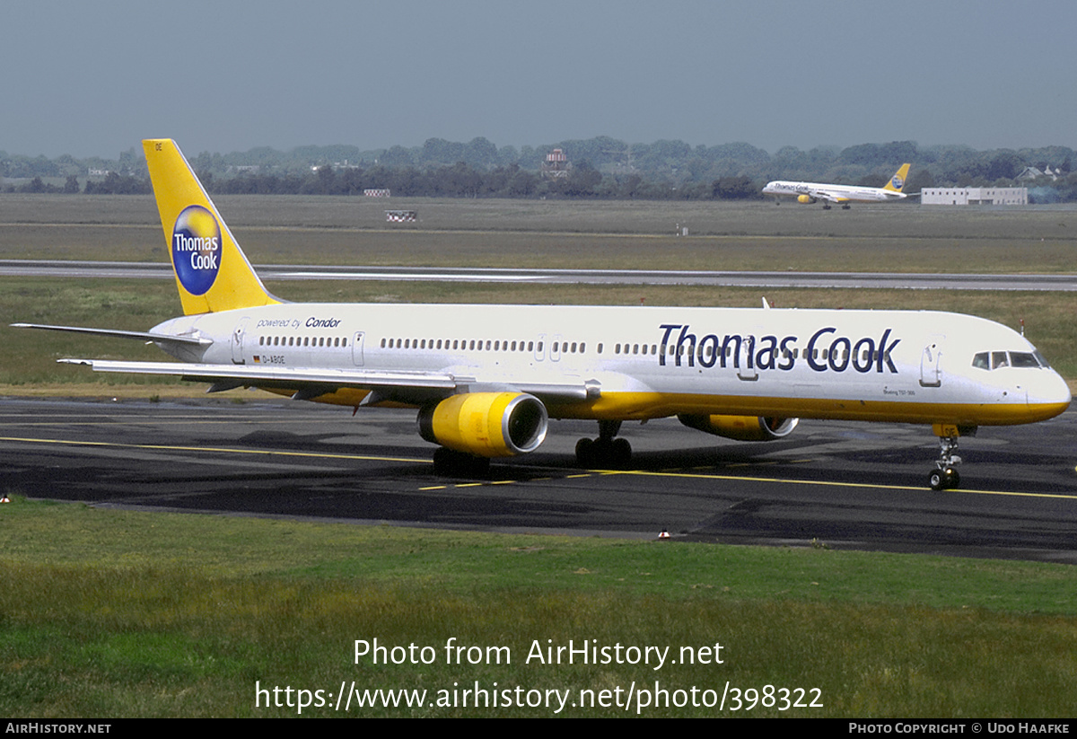 Aircraft Photo of D-ABOE | Boeing 757-330 | Thomas Cook Airlines | AirHistory.net #398322