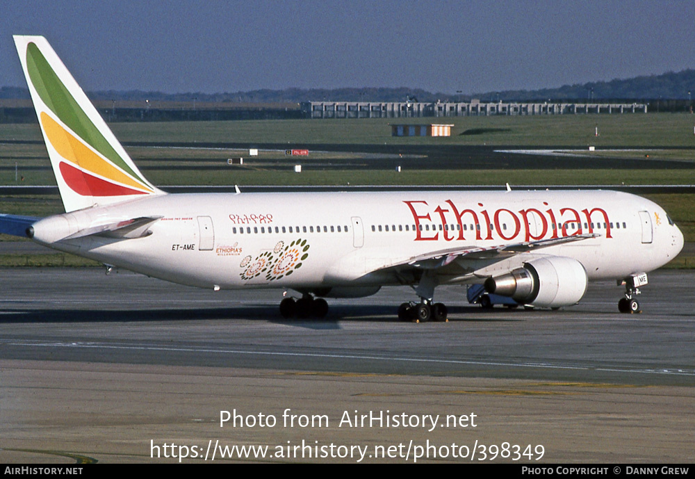 Aircraft Photo of ET-AME | Boeing 767-306/ER | Ethiopian Airlines | AirHistory.net #398349