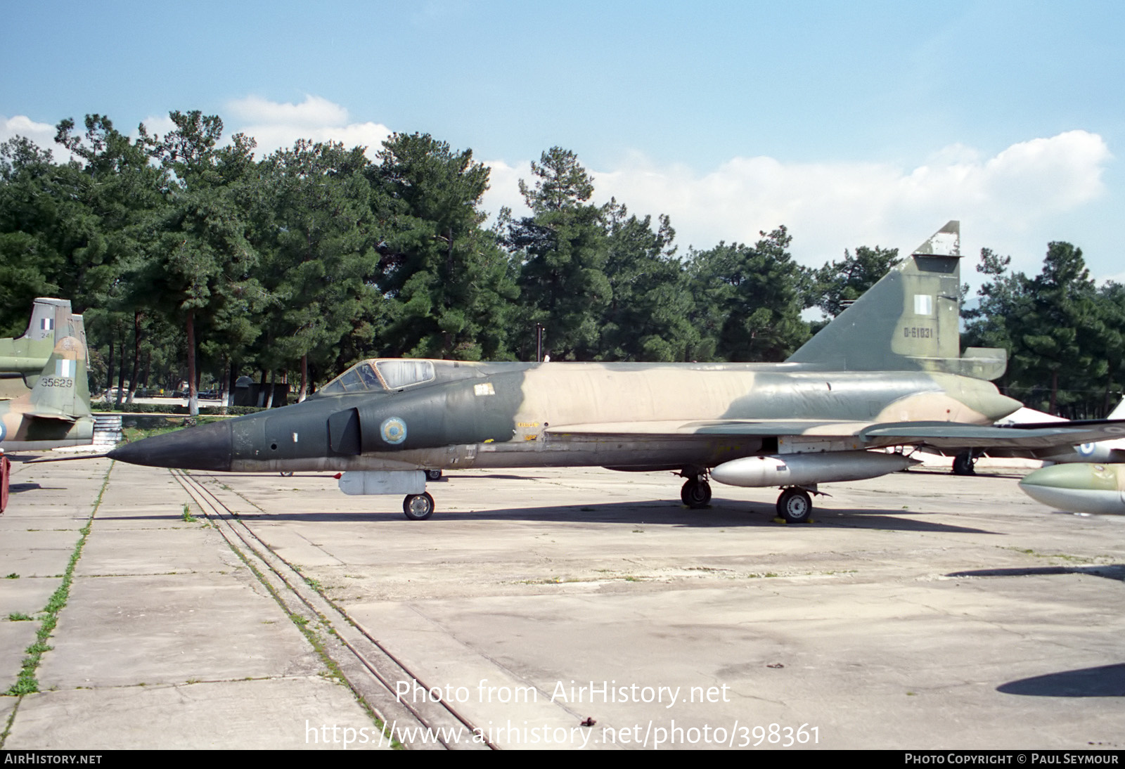 Aircraft Photo of 61031 / 0-61031 | Convair F-102A Delta Dagger | Greece - Air Force | AirHistory.net #398361