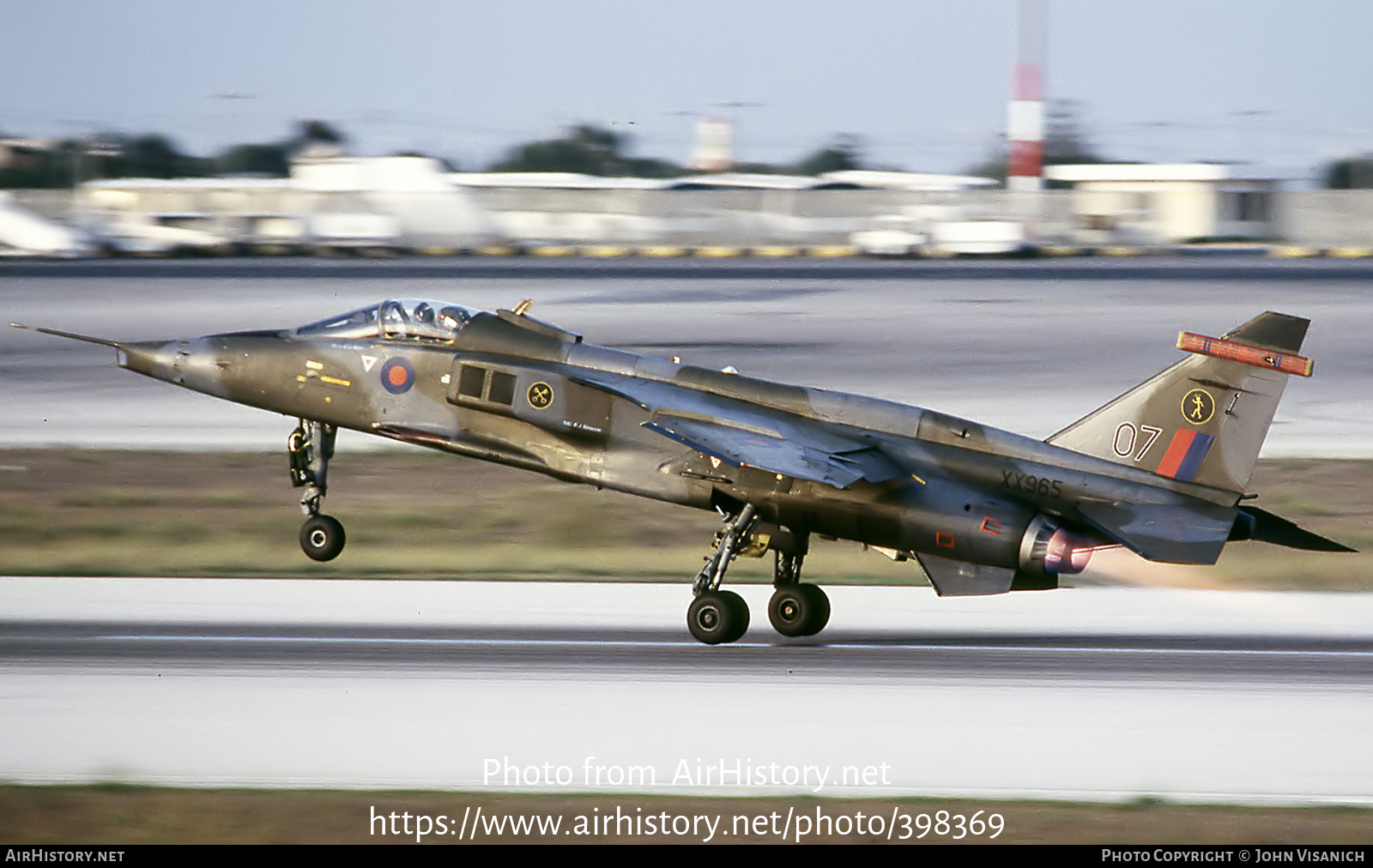 Aircraft Photo of XX965 | Sepecat Jaguar GR1A | UK - Air Force | AirHistory.net #398369