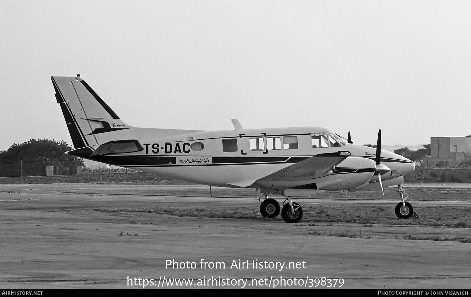 Aircraft Photo of TS-DAC | Beech 65-80 Queen Air | Tunisavia | AirHistory.net #398379