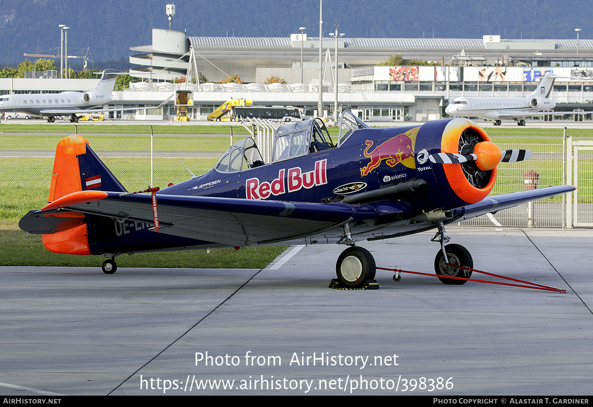 Aircraft Photo of OE-ERB | North American AT-16 Harvard IIB | Red Bull | AirHistory.net #398386