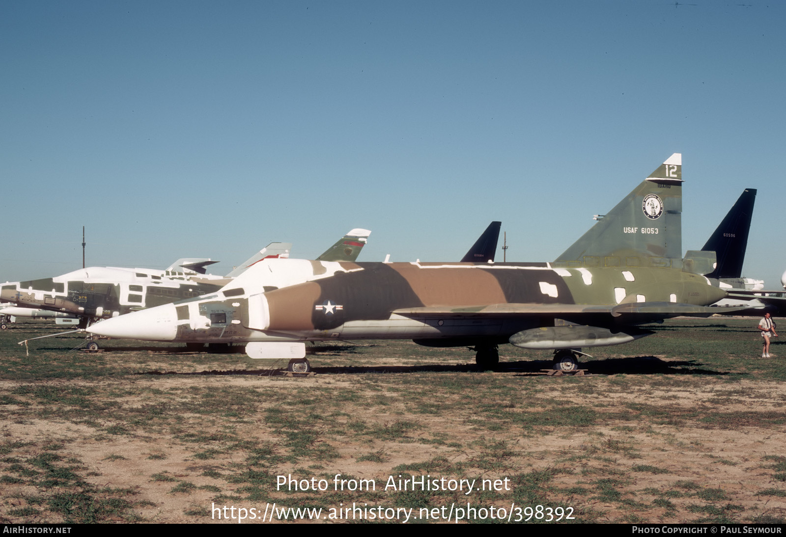 Aircraft Photo of 56-1053 / 61053 | Convair F-102A Delta Dagger | USA - Air Force | AirHistory.net #398392