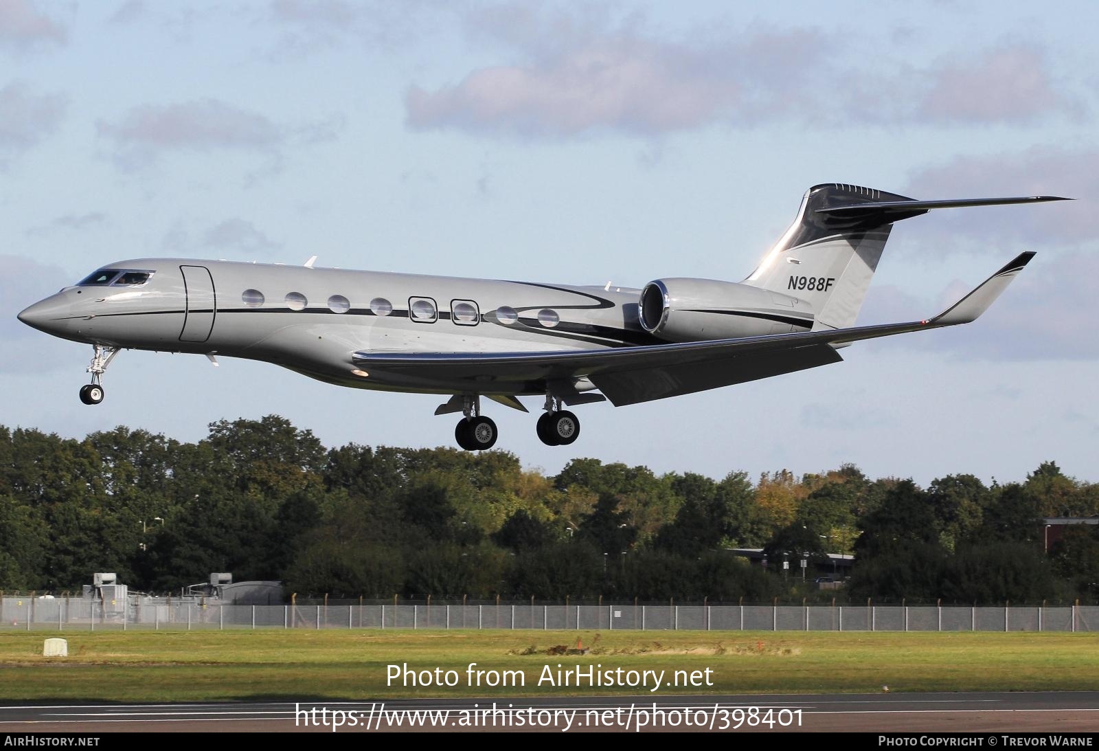 Aircraft Photo of N988F | Gulfstream Aerospace G650 (G-VI) | AirHistory.net #398401