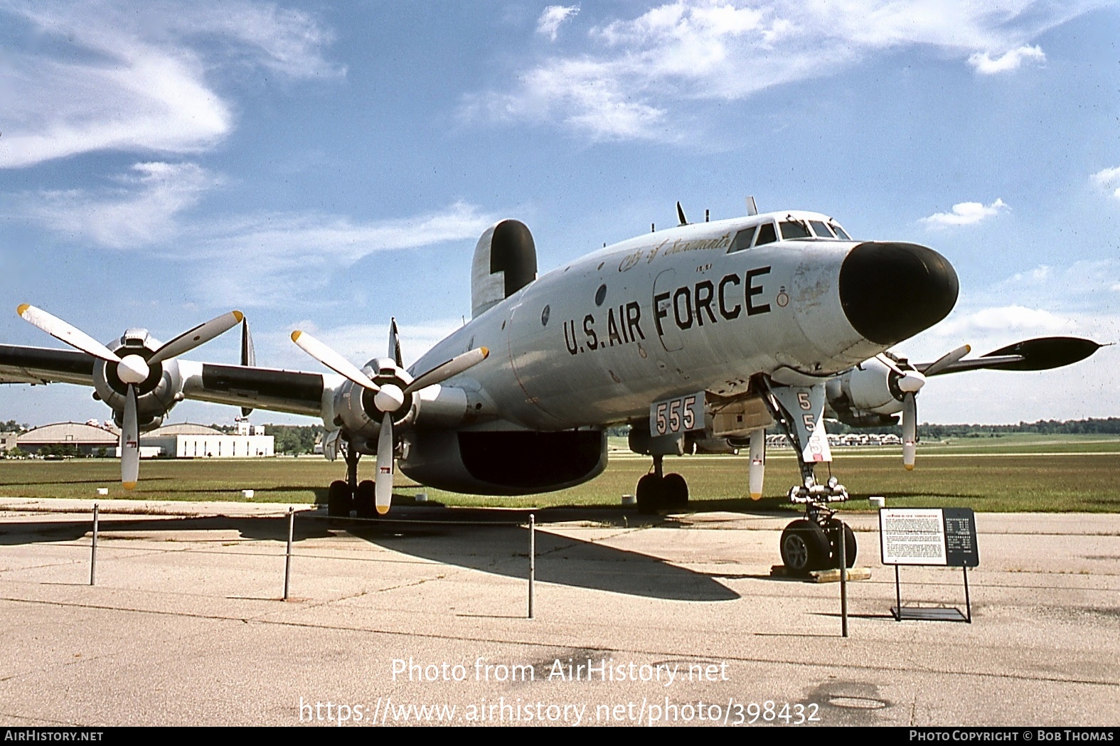 Aircraft Photo of 53-555 / 30555 | Lockheed EC-121D Warning Star | USA - Air Force | AirHistory.net #398432