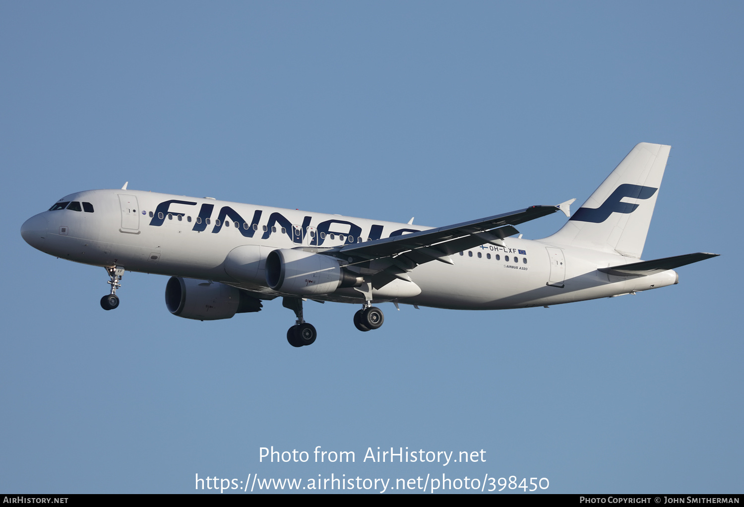 Aircraft Photo of OH-LXF | Airbus A320-214 | Finnair | AirHistory.net #398450