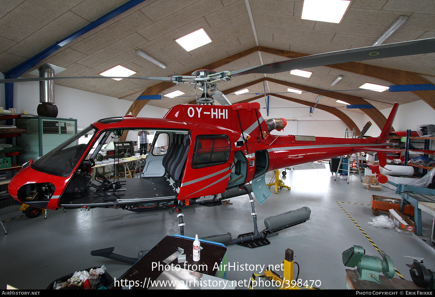 Aircraft Photo of OY-HHI | Aerospatiale AS-350B-3+ Ecureuil | AirHistory.net #398470