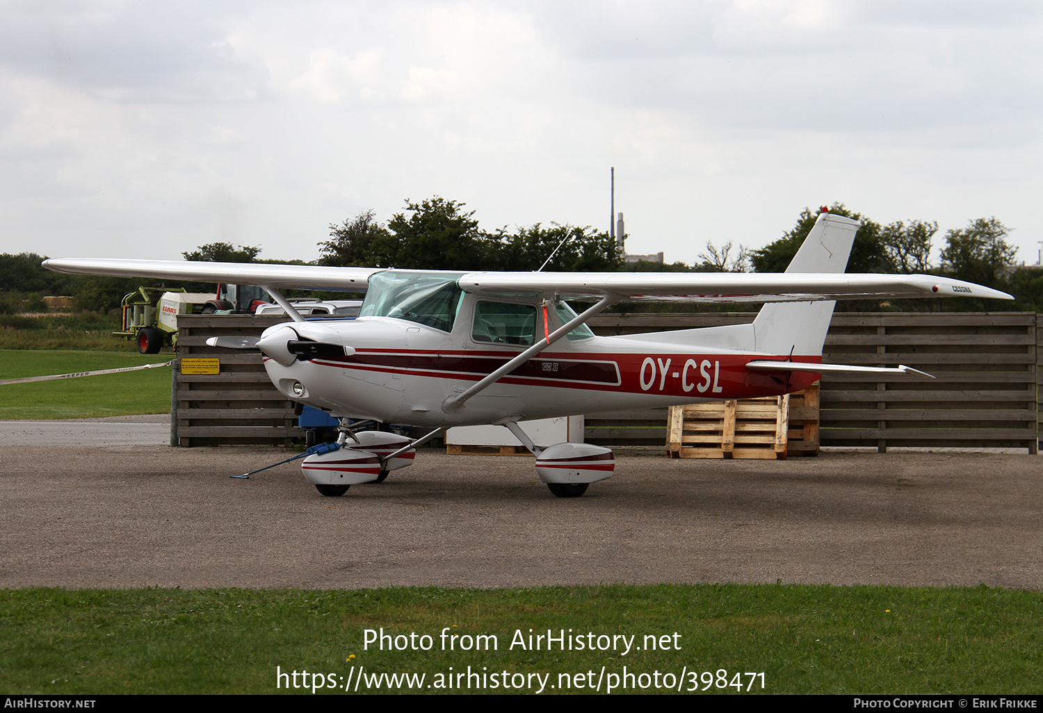 Aircraft Photo of OY-CSL | Cessna 152 | AirHistory.net #398471