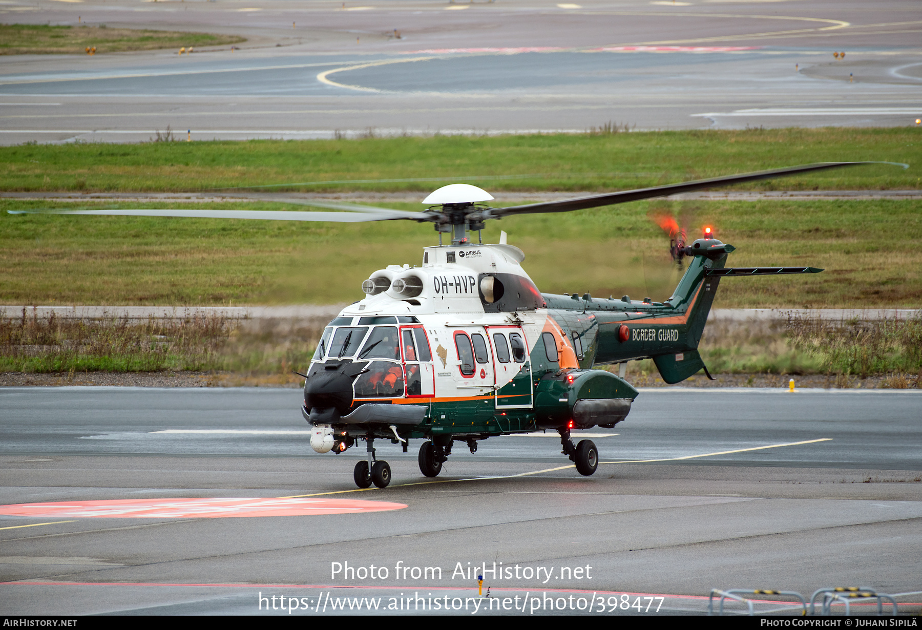 Aircraft Photo of OH-HVP | Aerospatiale AS-332L1e Super Puma | Rajavartiolaitos - Finnish Border Guard | AirHistory.net #398477