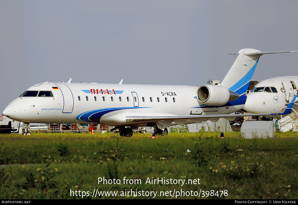 Aircraft Photo of D-ACRA | Bombardier CRJ-200ER (CL-600-2B19) | Yamal Airlines | AirHistory.net #398478