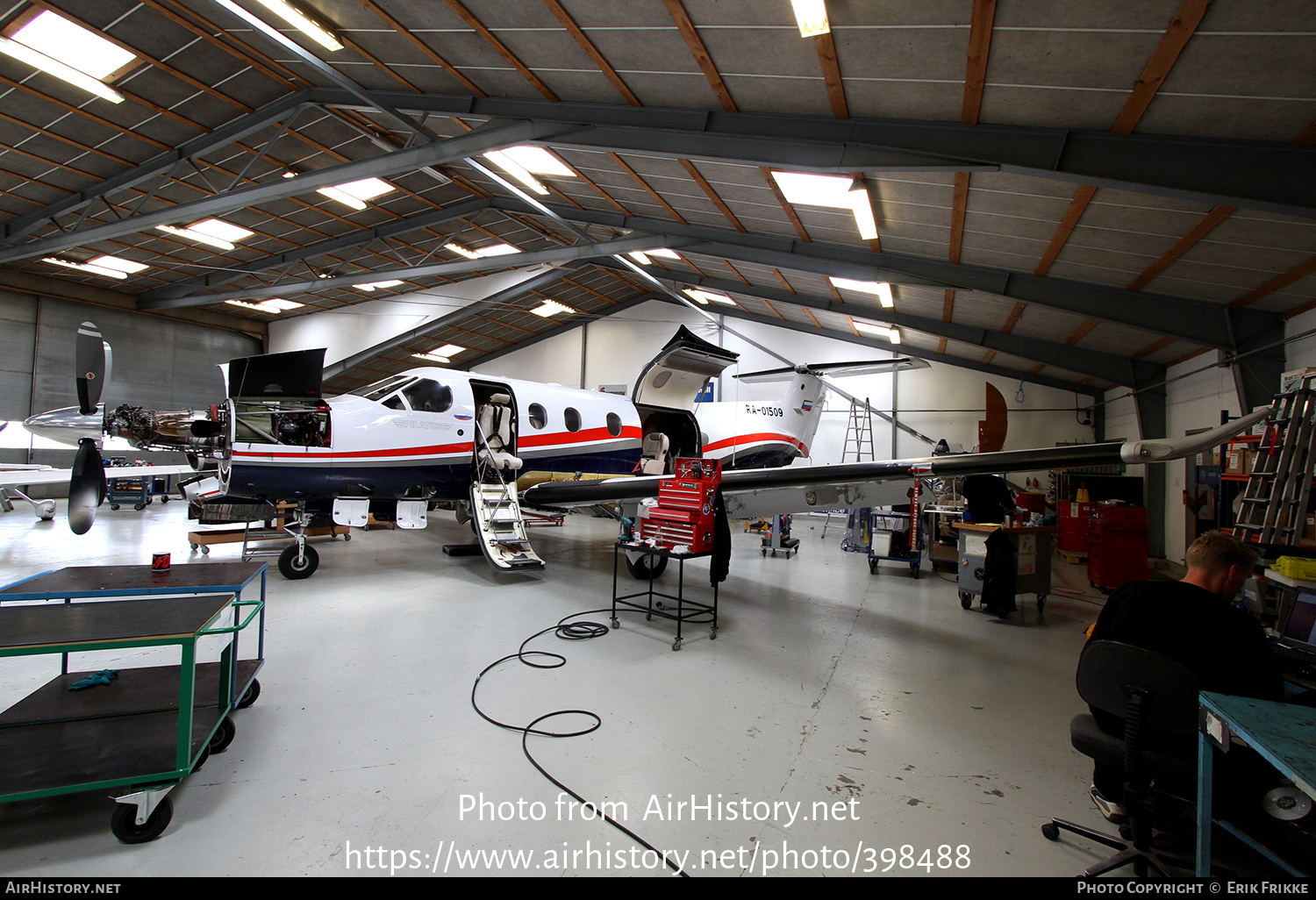 Aircraft Photo of RA-01509 | Pilatus PC-12/47 | Dexter Air Taxi | AirHistory.net #398488